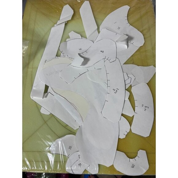 Vtg Quilt Magic No Sew Santas Face Wall Hanging Kit DIY Christmas Craft - Picture 5 of 7